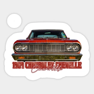 1964 Chevrolet Chevelle Convertible Sticker